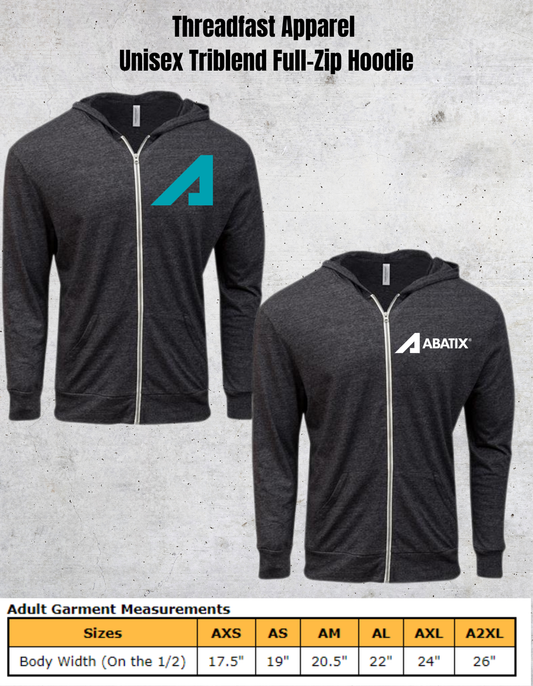 Abatix Full Zip Hoodie